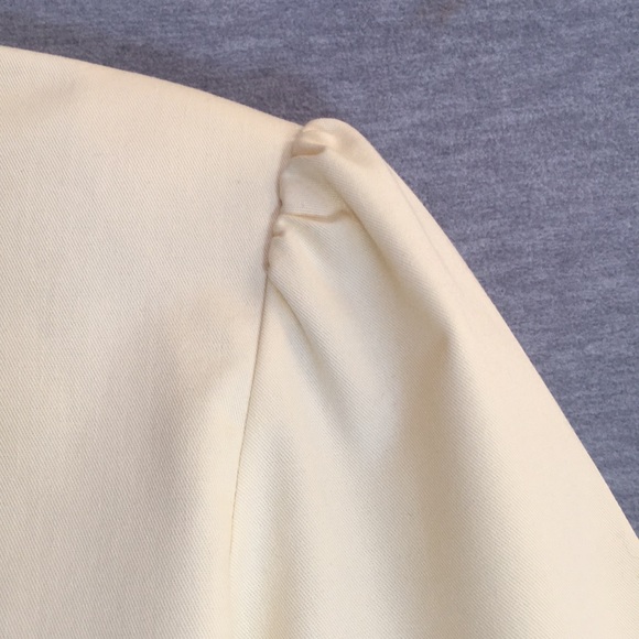 JESSICA SCOTT Spring/Summer Butter Yellow Machine Wash Unlined 2 Pocket Blazer - Picture 13 of 16